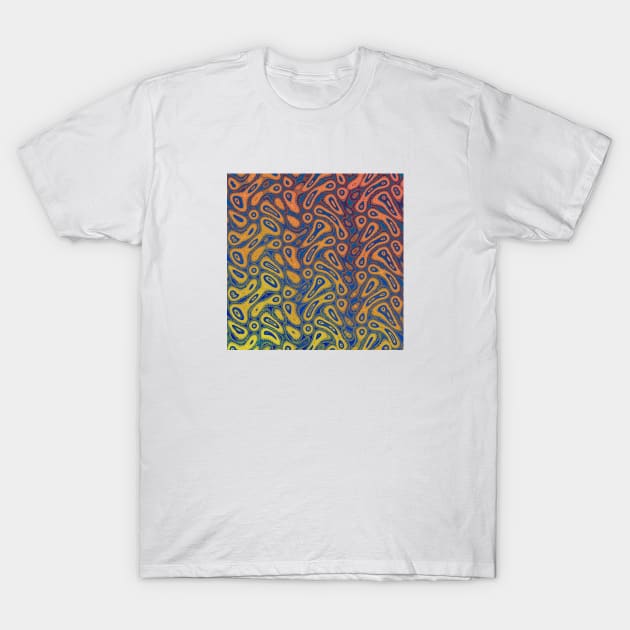 Abstract Psychedelic Fluid T-Shirt by JoeStylistics